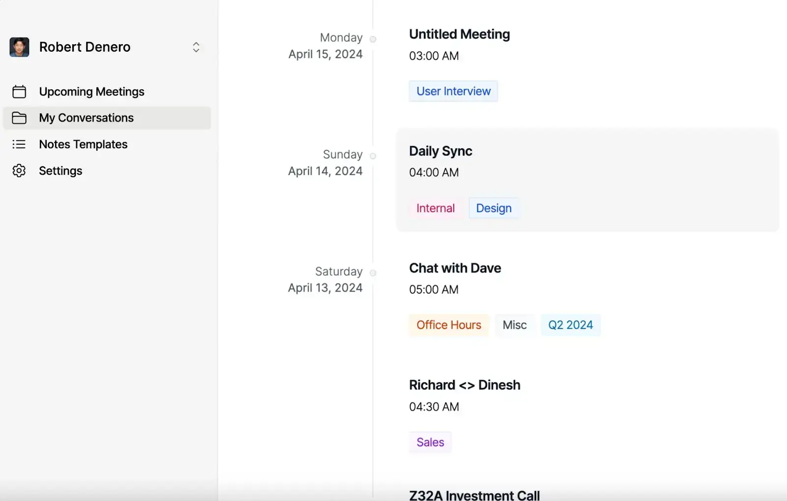 Sonnet AI bot free meeting tool